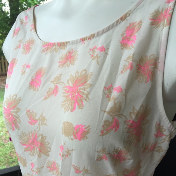 Pink Floral Dress - Picture 4 of 4